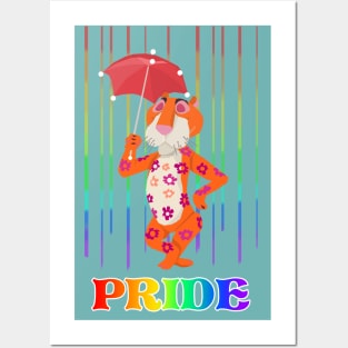 Pride Small World Tiger Posters and Art